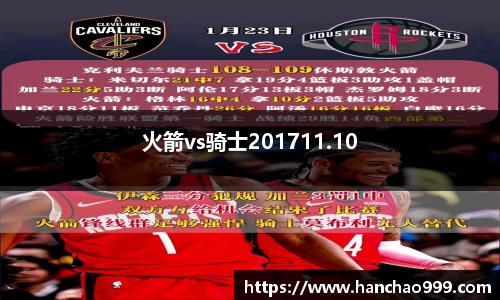 火箭vs骑士201711.10