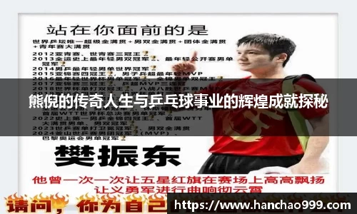熊倪的传奇人生与乒乓球事业的辉煌成就探秘